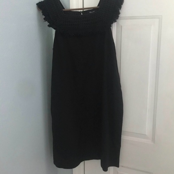 Madewell Black Sleeveless Dress - Picture 2 of 7